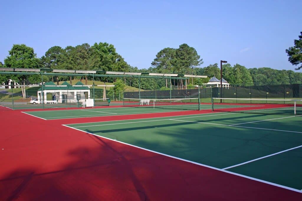 georgia, tennis court, court